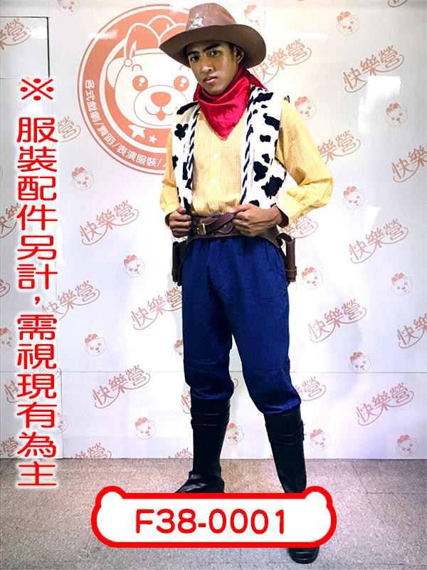 F38-0001.玩具總動員.胡迪.牛仔.警長