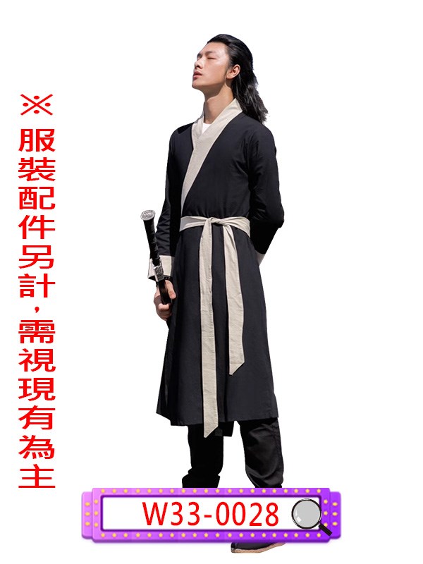 W33-0028.黑色俠客.大俠.夜行衣.刺客.武俠