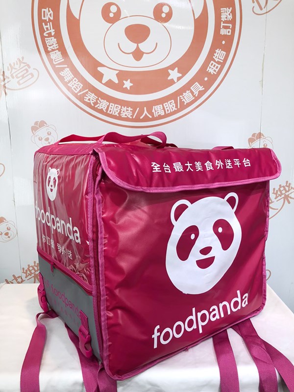 foodpanda外送包.外送箱.富胖達.快遞.外送員.速遞.速運.道具