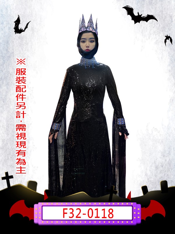 F32-0118.白雪公主.格琳希爾德皇后.迪士尼.壞皇后.邪惡皇后.白雪王后
