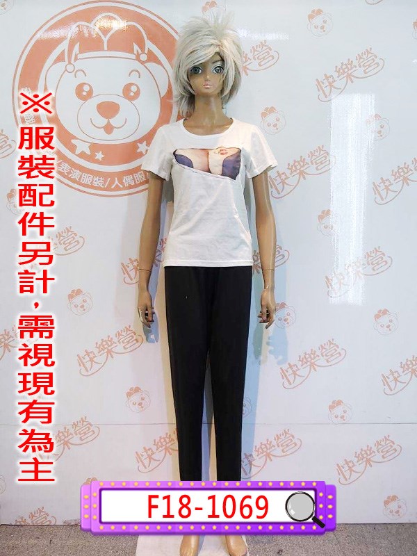 W18-1069.唇印爆乳上衣.波霸巨乳T恤.搞怪
