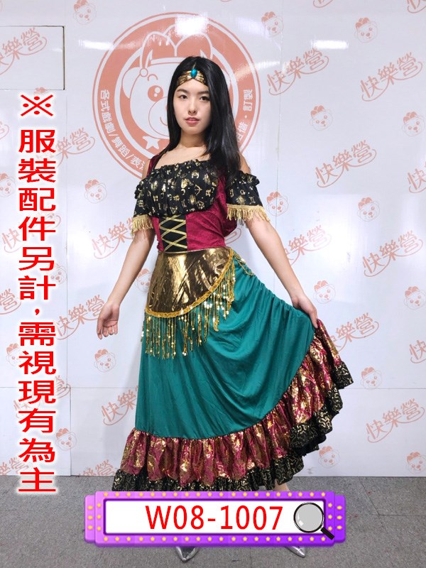 W08-1007.吉普賽女郎.羅姆人.吉卜賽人.舞孃